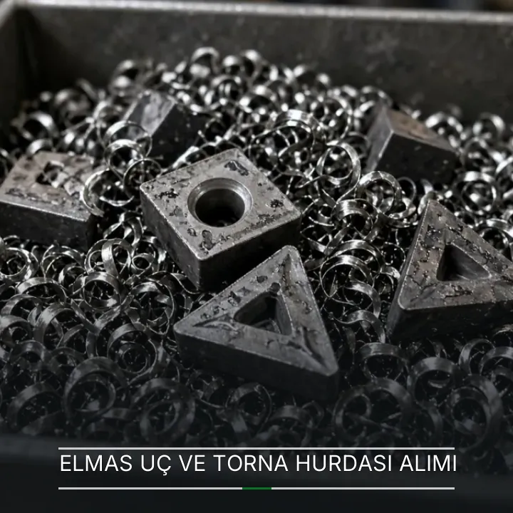 Elmas Uç ve Torna Hurdası Alımı